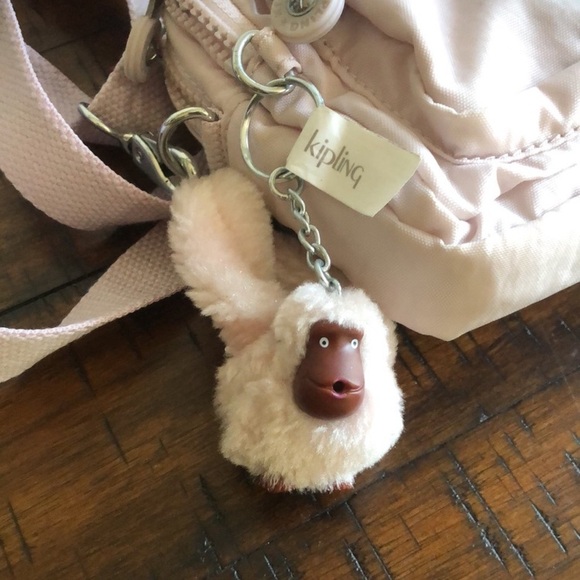 Kipling Merryl U Convertible Crossbody Belt Bag Pink Sands - Picture 7 of 14